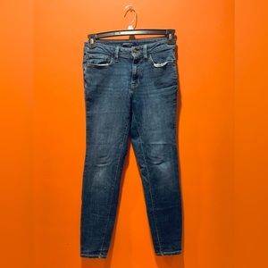 Calvin Klein Jeans Ankle Skinny Denim Women's Size 4 28x25 Blue Mid Rise